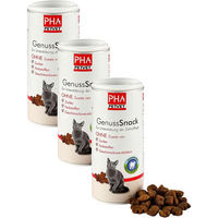 Produktbild von PHA GenussSnack Hypoallergenes Dentalsnack für Katzen mit Geflügel und Fisch zur Zahnpflege 50g