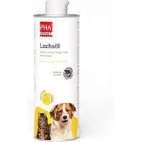 Produktbild von PHA Lachsöl Ergänzungsfutter für Haut Fell und Immunsystem 500ml