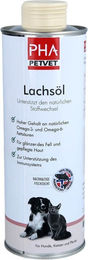 Produktbild von PHA Lachsöl für Hunde, Katzen und Pferde zur Unterstützung von Haut und Fell 500 ml