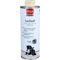 Produktbild von PHA Lachsöl für Hunde, Katzen und Pferde zur Unterstützung von Haut und Fell 500 ml