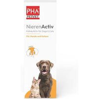 Produktbild von PhA NierenActiv Tropfen für Hunde und Katzen zur Unterstützung der Nierenfunktion mit Birkenblättern Schachtelhalmkraut und Wacholderbeeren 30 ml - 30 ml