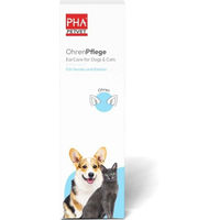 Produktbild von PHA OhrenPflege Ohrenreiniger für Hunde und Katzen mit Teebaumöl und Panthenol 100 ml - 100 ml