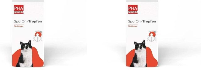 Produktbild von PHA Spot-on Tropfen gegen Flöhe und Zecken für Katzen