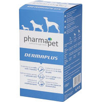 Produktbild von Pharma Pet Dermaplus Haut-Fell-Supplement Nahrungsergänzung für Hunde und Katzen 1000g