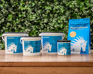 PharmaHorse Glucopro Gelenk-Supplement für Pferde Sport & Leistung 1000 Gramm – Bild 1 von 3