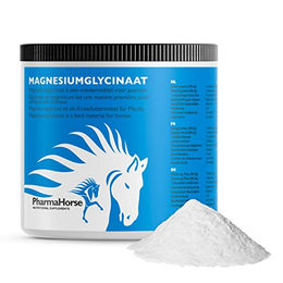 PharmaHorse Magnesiumglycinat Pulver zur Unterstützung von Gelenken und Knochen für Pferde 500 Gramm – Bild 1 von 4