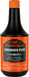 Pharmakas Leinöl Plus Nahrungsergänzung für Haut und Fell 1 Liter – Bild 1 von 2