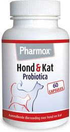 Pharmox Probiotika für Hund und Katze zur Unterstützung der Magen-Darm-Verdauung 60 Kapseln – Bild 1 von 2