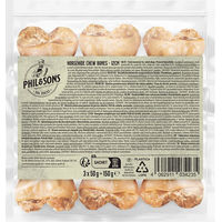 Produktbild von Phil & Sons Kauknochen aus Pferdehaut 3 x 12 cm