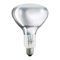 Produktbild von Philips Infrarot-Reflektorglühlampe BR125IR 250W E27 klar