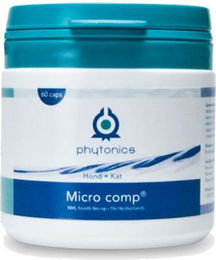 Phytonics Micro Comp Nahrungsergänzung für Hund und Katze zur Unterstützung der Magen-Darm-Verdauung 60 Kapseln – Bild 1 von 2