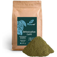 Produktbild von Phytovet Hund Detoxication Cure Nahrungsergänzung Pulver zur Unterstützung von Leber, Nieren und Harnwegen 1000g