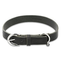 Produktbild von Picard Hundehalsband Strolch aus Echtleder in Schwarz Größe M