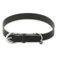 Produktbild von Picard Hundehalsband Strolch aus Echtleder Schwarz Größe L