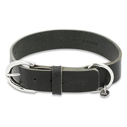 Picard Hundehalsband Strolch aus Echtleder Schwarz Größe S – Bild 1 von 3