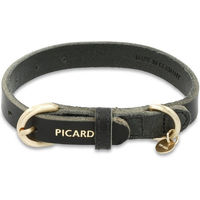 Produktbild von Picard Hundehalsband Susi aus Echtleder in Schwarz Größe XS