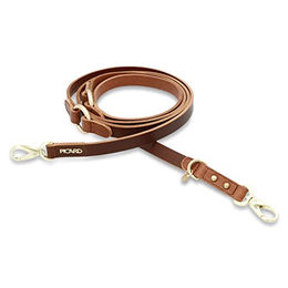 Picard Hundeleine SUSI aus Echtleder Braun Mittel – Bild 1 von 3