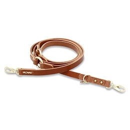 Picard Hundeleine SUSI aus Echtleder Braun Mittel – Bild 1 von 3
