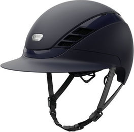 Pikeur ABUS Reithelm AirLuxe Pure Longvisor Unisex Blau Grösse L – Bild 1 von 6