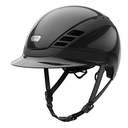 Pikeur AirLuxe Pure Reithelm Shiny Black Größe L – Bild 1 von 4
