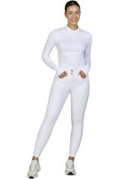 Pikeur Amia SD Turniereithose Damen Weiß mit Vollgrip – Bild 1 von 1