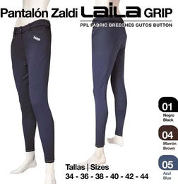 Produktbild von Pikeur Baila Reithose Damen mit Full Grip in Schwarz Braun Blau