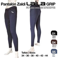 Produktbild von Pikeur Baila Reithose Damen mit Full Grip in Schwarz Braun Blau
