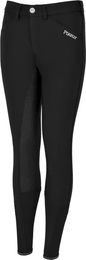 Pikeur Braddy Reithose Full Grip für Kinder in Schwarz aus Stoff – Bild 1 von 1