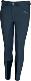 Pikeur Braddy Reithose für Kinder mit Full Grip Softshell in Grau und Blau – Bild 1 von 1