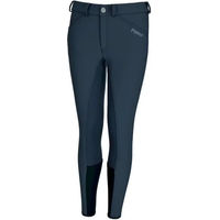 Produktbild von Pikeur Braddy Reithose Softshell Full Grip für Kinder in Grau und Blau