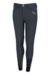 Pikeur Brooklyn Reithose für Kinder mit Mid Grip aus Stoff in Grau oder Schwarz – Bild 1 von 2