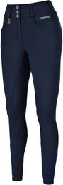 Pikeur Candela Corksell FTL Reithose Damen Highwaist Vollgrip Marine Blau – Bild 1 von 2