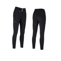 Produktbild von Pikeur Candela Damen Hochbund Reithose Ganzbesatz FlexTec Leather Schwarz Größe 48
