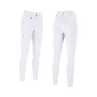 Produktbild von Pikeur Candela Flex Faux Leder Vollbesatz Reithose Damen Weiß