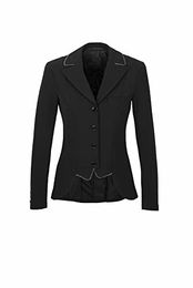 Pikeur Cecile Turnierjacket Damen Schwarz Größe 36 aus Tech-Jersey – Bild 1 von 2