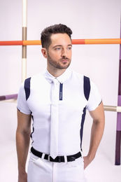 Produktbild von Pikeur Competition Turniershirt Herren Weiß Polyamid Größe 42