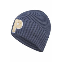 Produktbild von Pikeur Damen Beanie Mütze aus Baumwolle Blau Größe 55-57