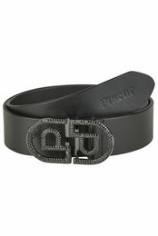 Pikeur Damen Gürtel Glitter Black aus Kunstleder Größe 95 – Bild 1 von 1