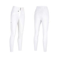Produktbild von Pikeur Damen Highwaist Reithose New Candela Full Grip Weiß