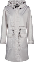 Pikeur Damen Regenmantel 1021 Selection Sommer Grau Waterproof Polyester – Bild 1 von 2