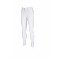 Produktbild von Pikeur Damen Reithose CAMIE SD Vollbesatz Midwaist Weiß Größe 34
