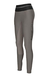 Produktbild von Pikeur Damen Reithose GIA GRIP ATHLEISURE in Beige oder Grau Größe 34