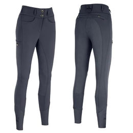 Produktbild von Pikeur Damen Reithose LAURE FFL 3038 HIGHWAIST Selection Vollbesatz Schwarz Größe 44