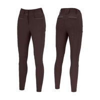 Produktbild von Pikeur Damen Reithose Linnett GripTec Softshell Winter Braun Größe 36