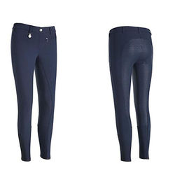 Pikeur Damen Reithose Lucinda Grip mit Vollbesatz in Blau – Bild 1 von 2