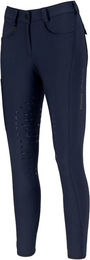 Pikeur Damen Reithose Romy SD Basic mit Kniebesatz aus Tech-Jersey Blau Größe 40 – Bild 1 von 2