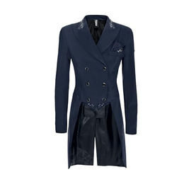 Pikeur Damen Softshell Turnierjacke Lilien Blau – Bild 1 von 2