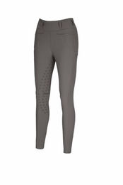 Pikeur Damen Sommer Leggings LINNETT SD aus Nylon in Lila und Grau – Bild 1 von 2
