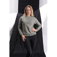 Produktbild von Pikeur Damen Sweater aus Baumwolle Herbst/Winter Selection in Grün oder Grau
