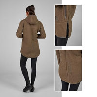 Produktbild von Pikeur Damen Teddyfleece Jacke Schwarz Softshell Sport Winterjacke Größe 42